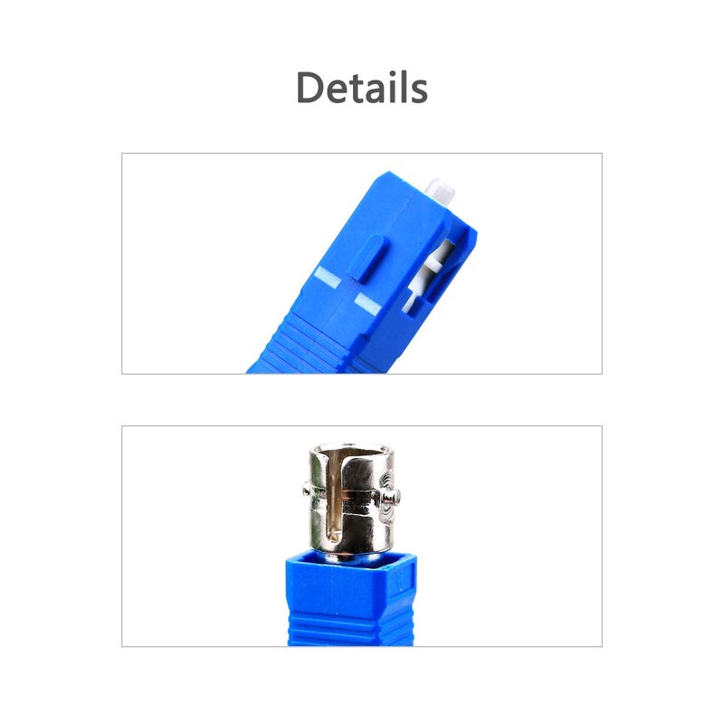 KELUSHI FTTH Optical Equipment Tool SC Male to ST Female Hybrid Singlemode 9/125 SM Optical Fiber Adapter Connctor for Digital Communication - Image 4